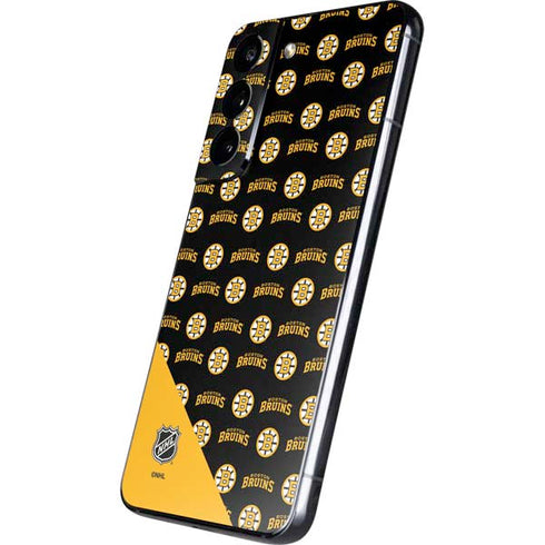 NHL Boston Bruins Pattern Galaxy S22 Skin